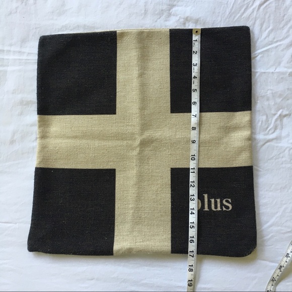 Plus Sign Throw Pillow Case - Picture 4 of 4